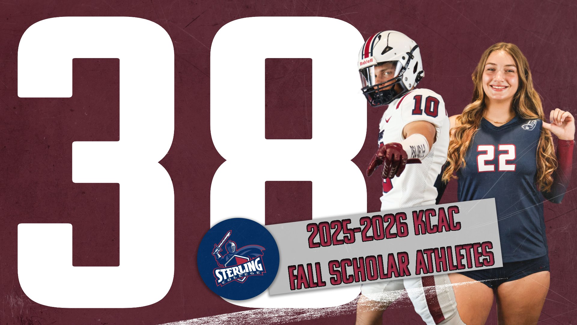 38 student-athletes earn 2025-2026 KCAC Scholar Athlete honors