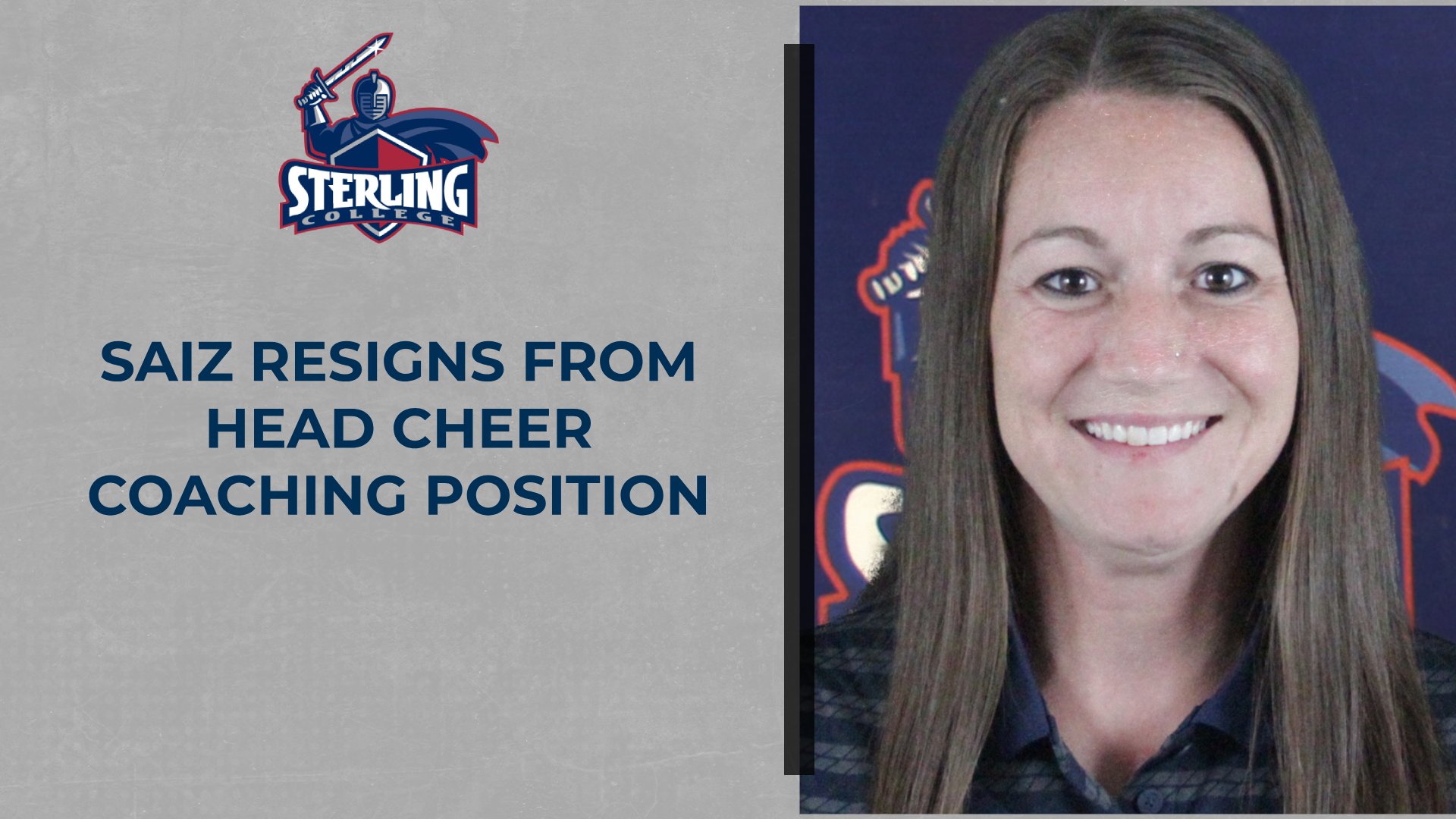 Saiz resigns from head cheer coaching position