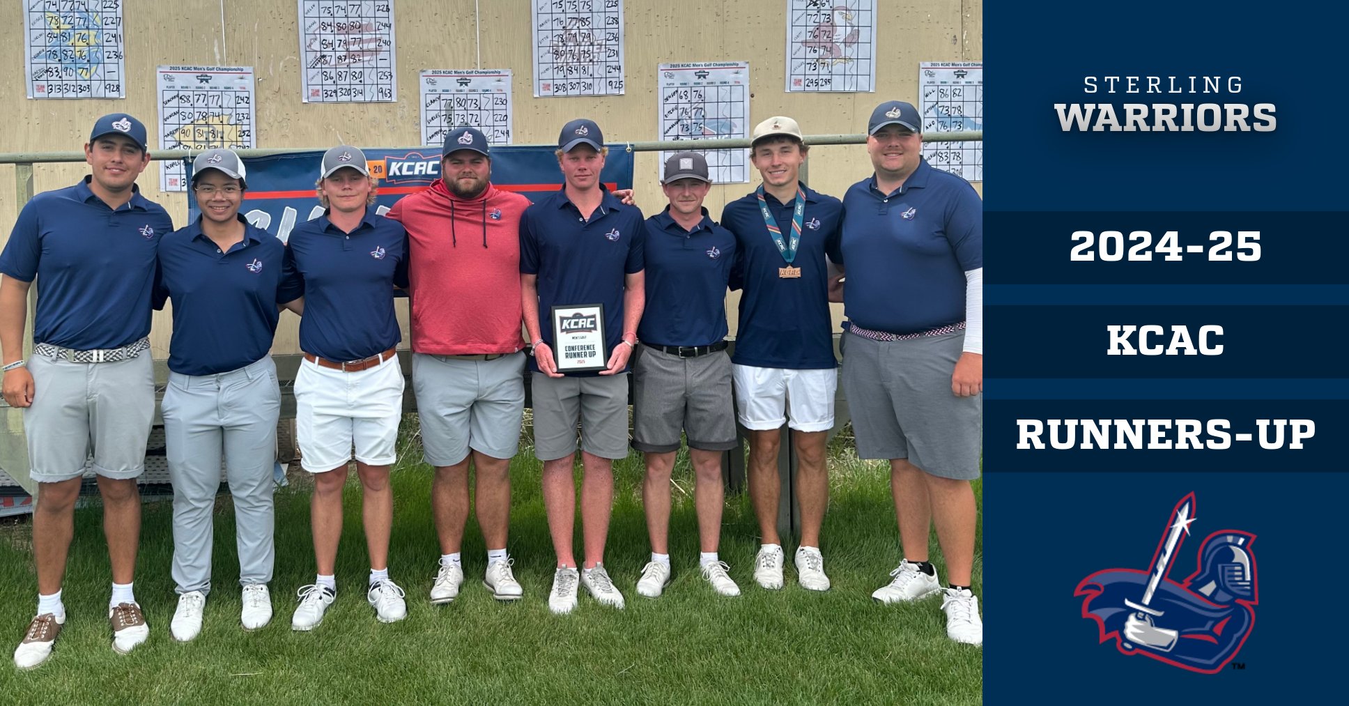 Warriors finish second at KCAC Championship