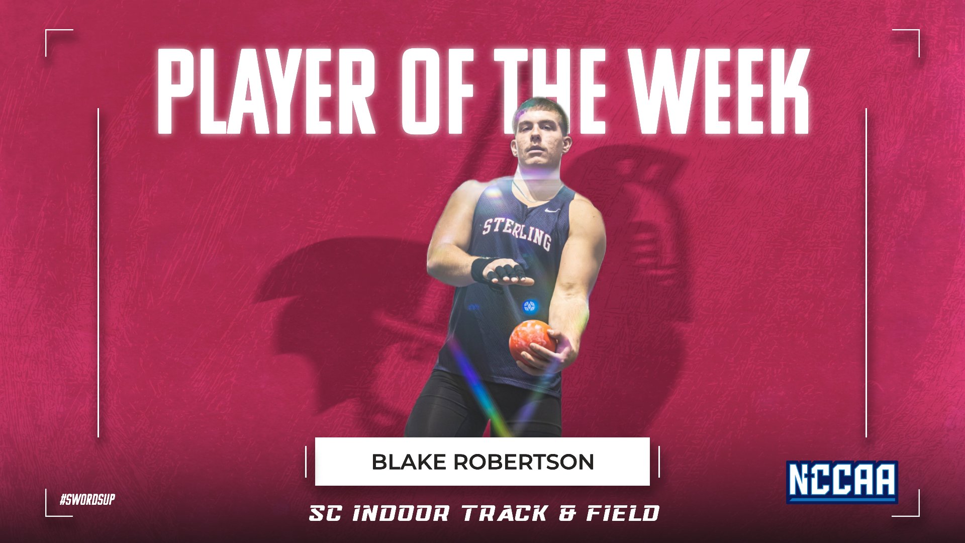 Robertson earns NCCAA Student Athlete of the Week