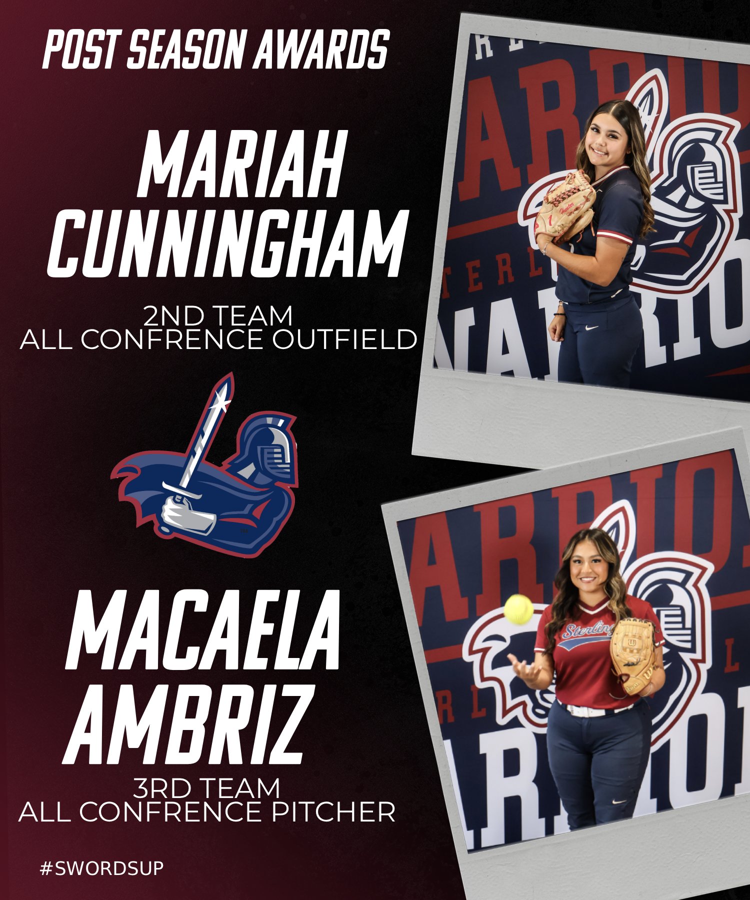 Two Lady Warriors earn KCAC All-Conference recognition