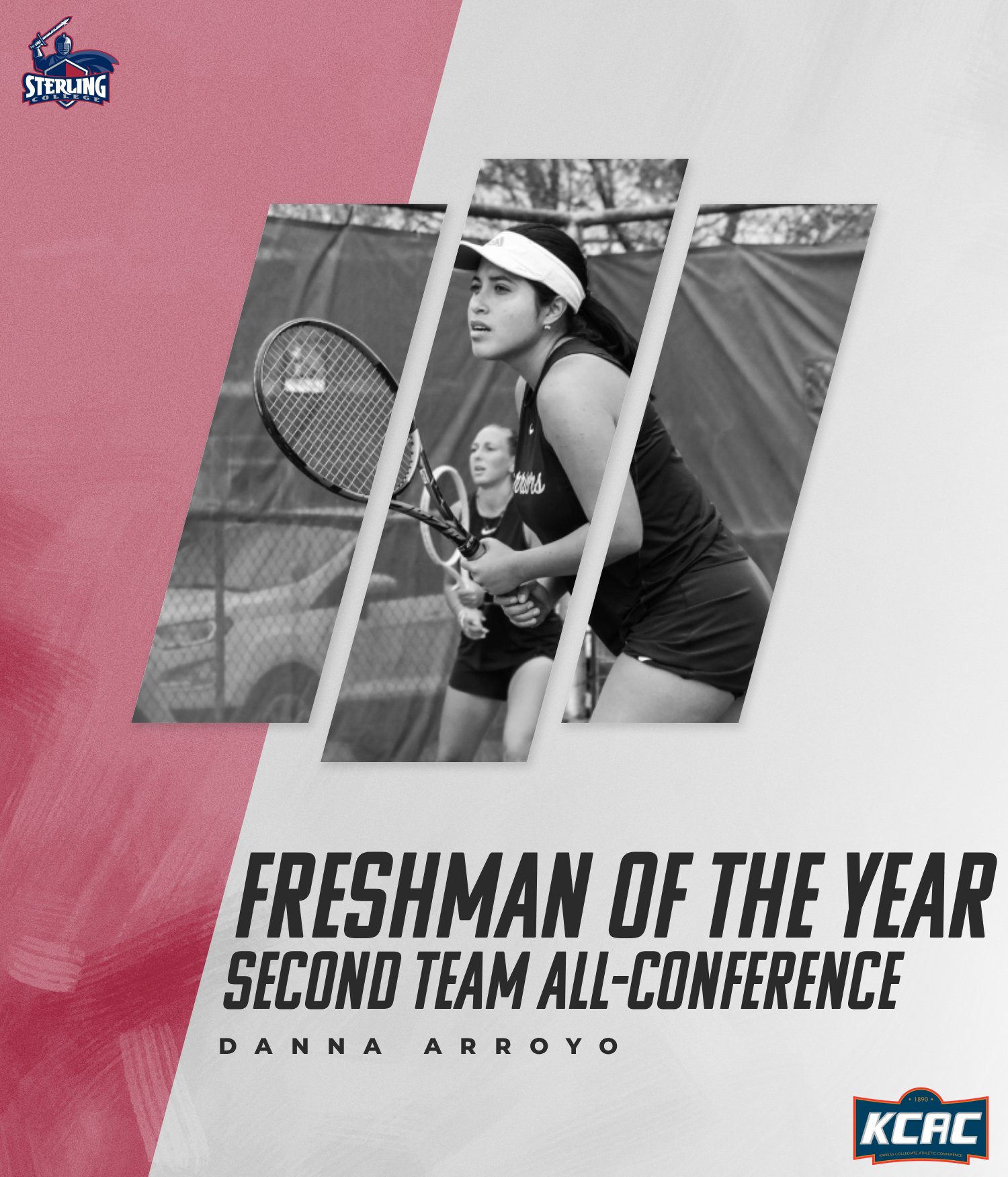 Arroyo named KCAC Freshman of the Year