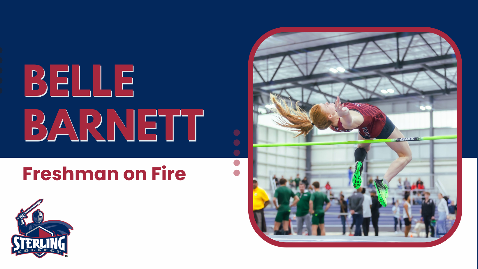 Freshman on Fire: Belle Barnett's track to success