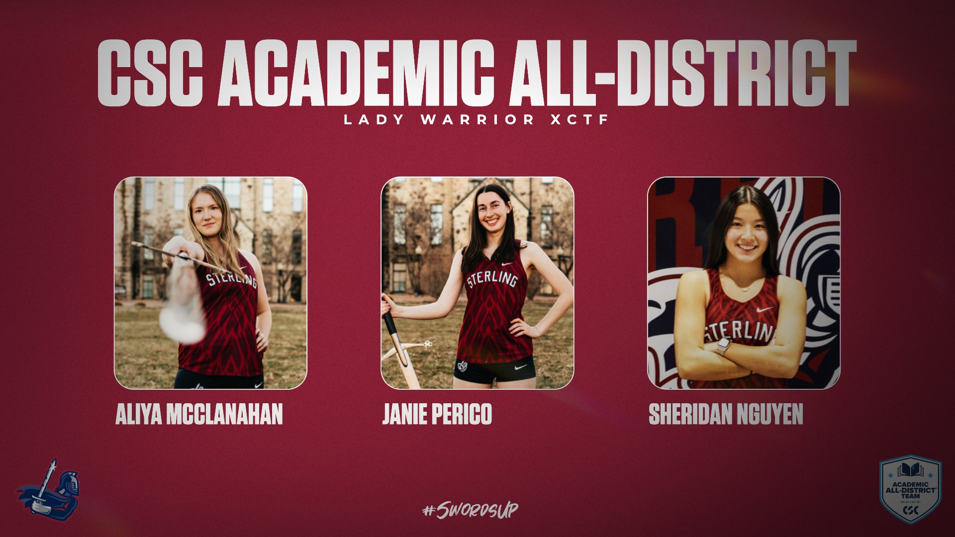 McClanahan, Nguyen, Perico earn CSC Academic All-District for Women's Track &amp; Field/Cross Country